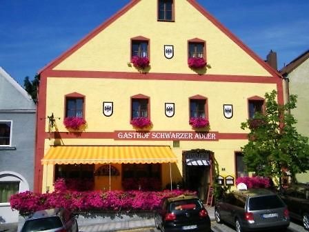 Hotel Pension Schwarzer Adler 纳堡 外观 照片
